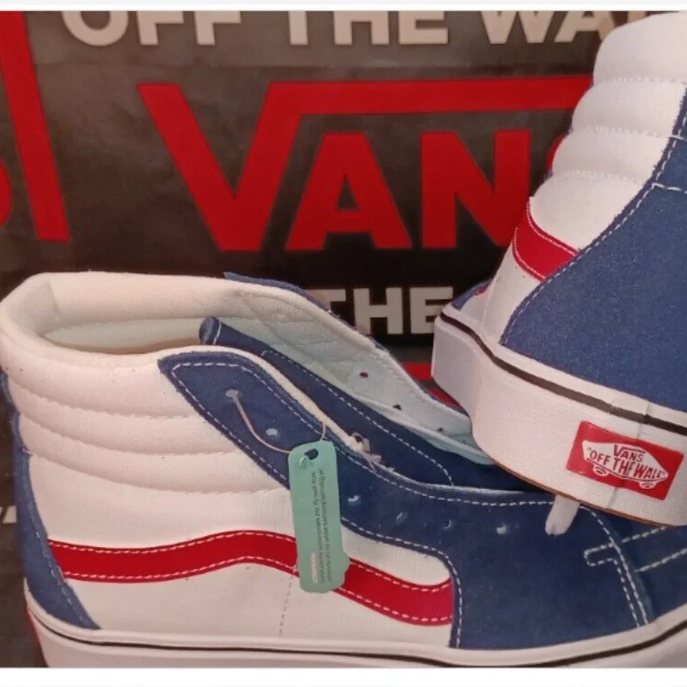 Vans Sk8-Hi Tritone Dress Blues Men's 8/Women's 9.5 VN0A3WMB49S